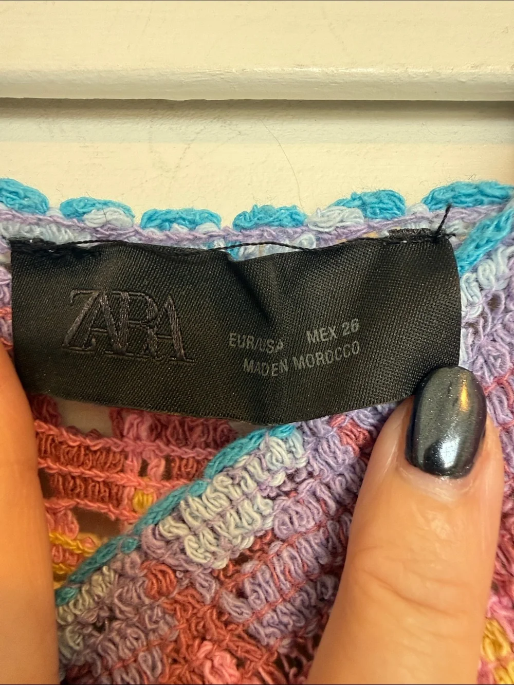 Zara Long Knit Strap Dress — Size S (NWOT)